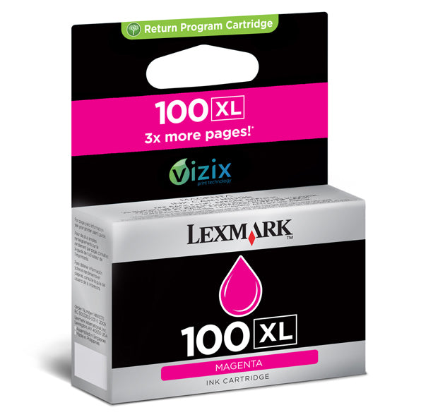 Cartucho de tinta Lexmark 14N0901E magenta original