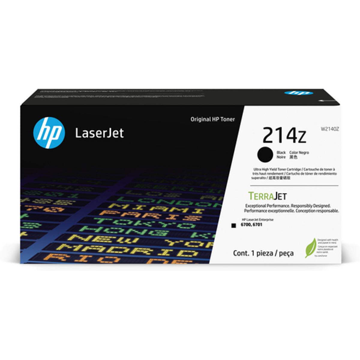 Tóner HP 214Z original negro (W2140Z) - vista 3