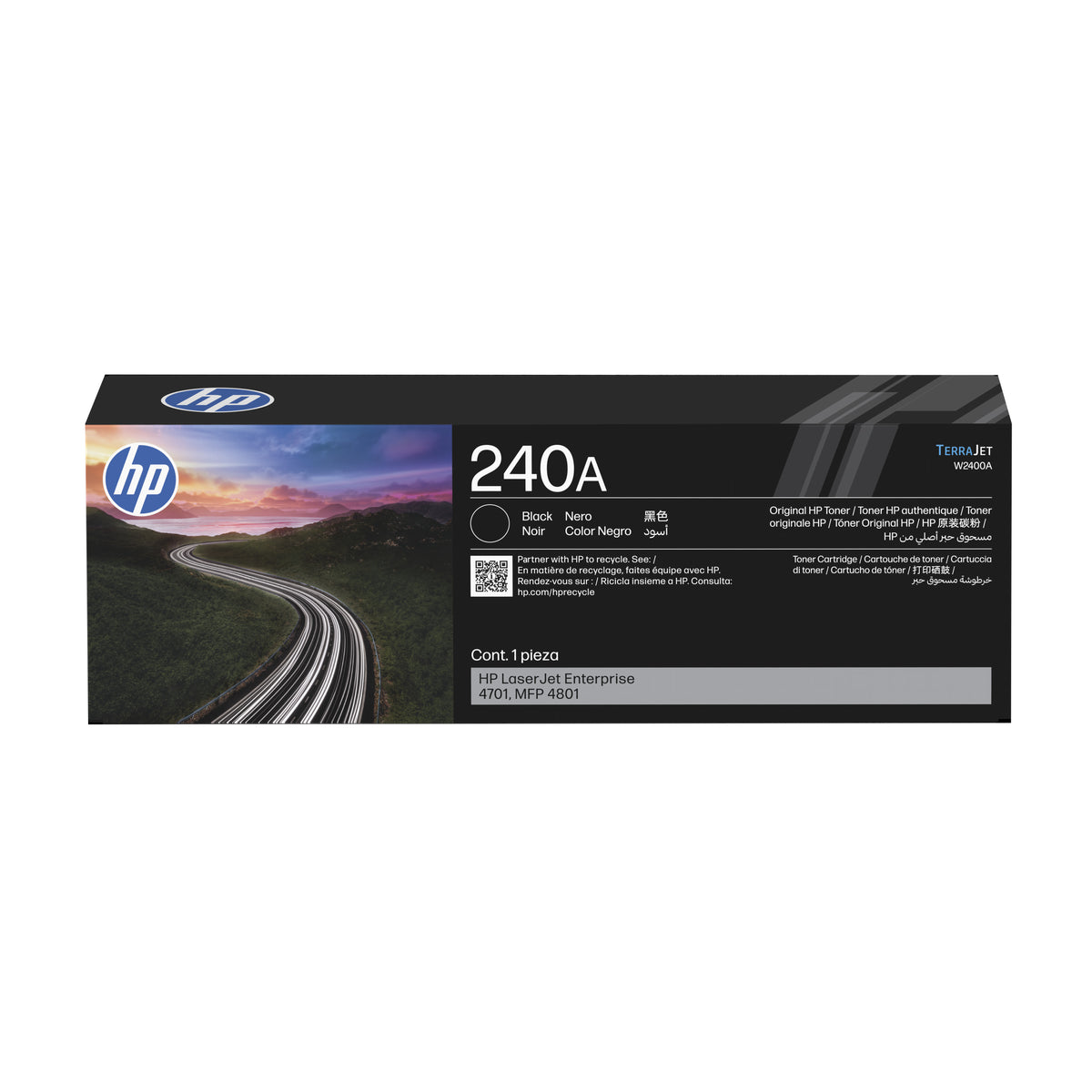 Tóner HP 240A negro original W2400A