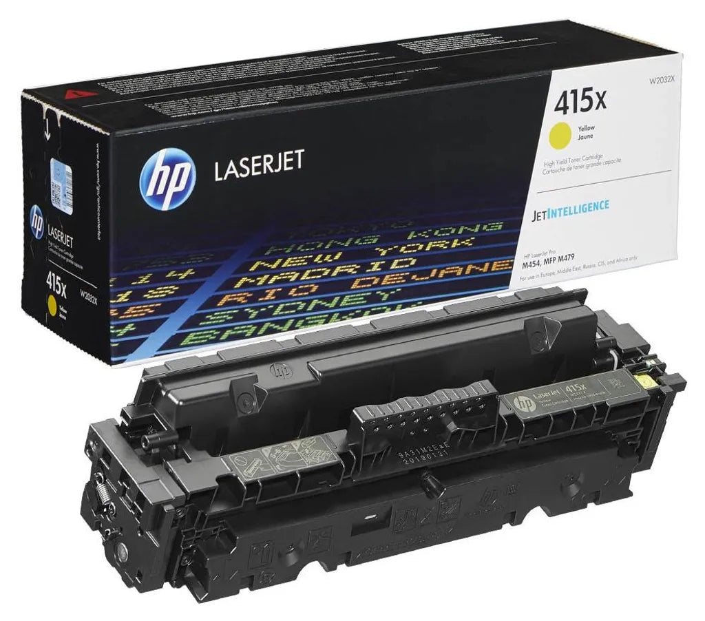 Tóner HP 415X W2032X Amarillo Original