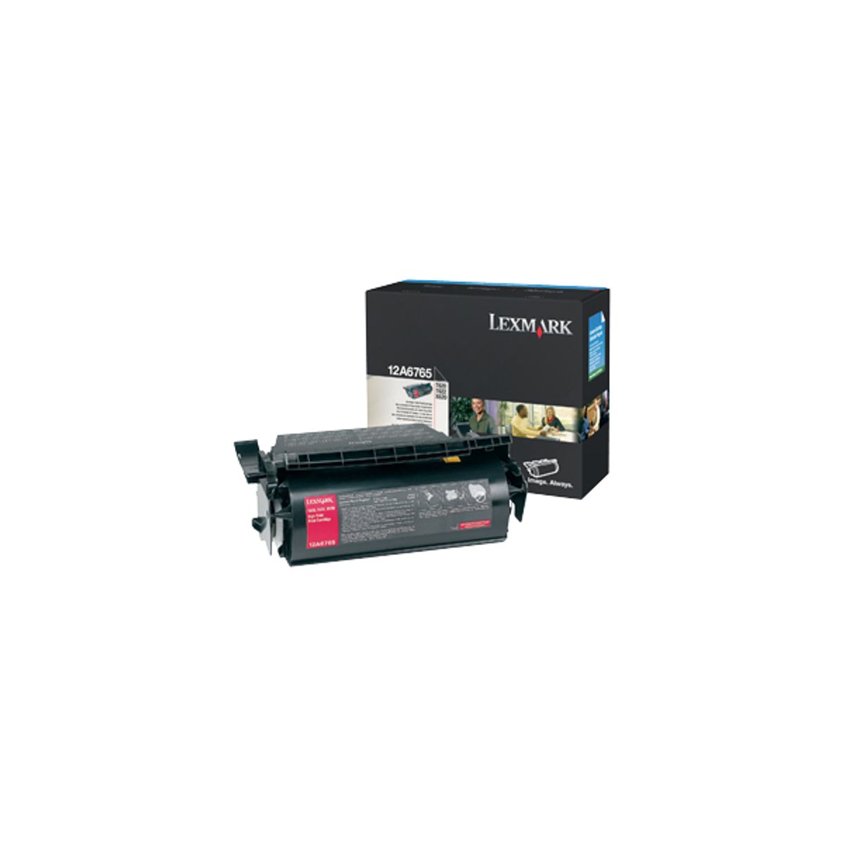Tóner Lexmark 12A6765 Original Negro