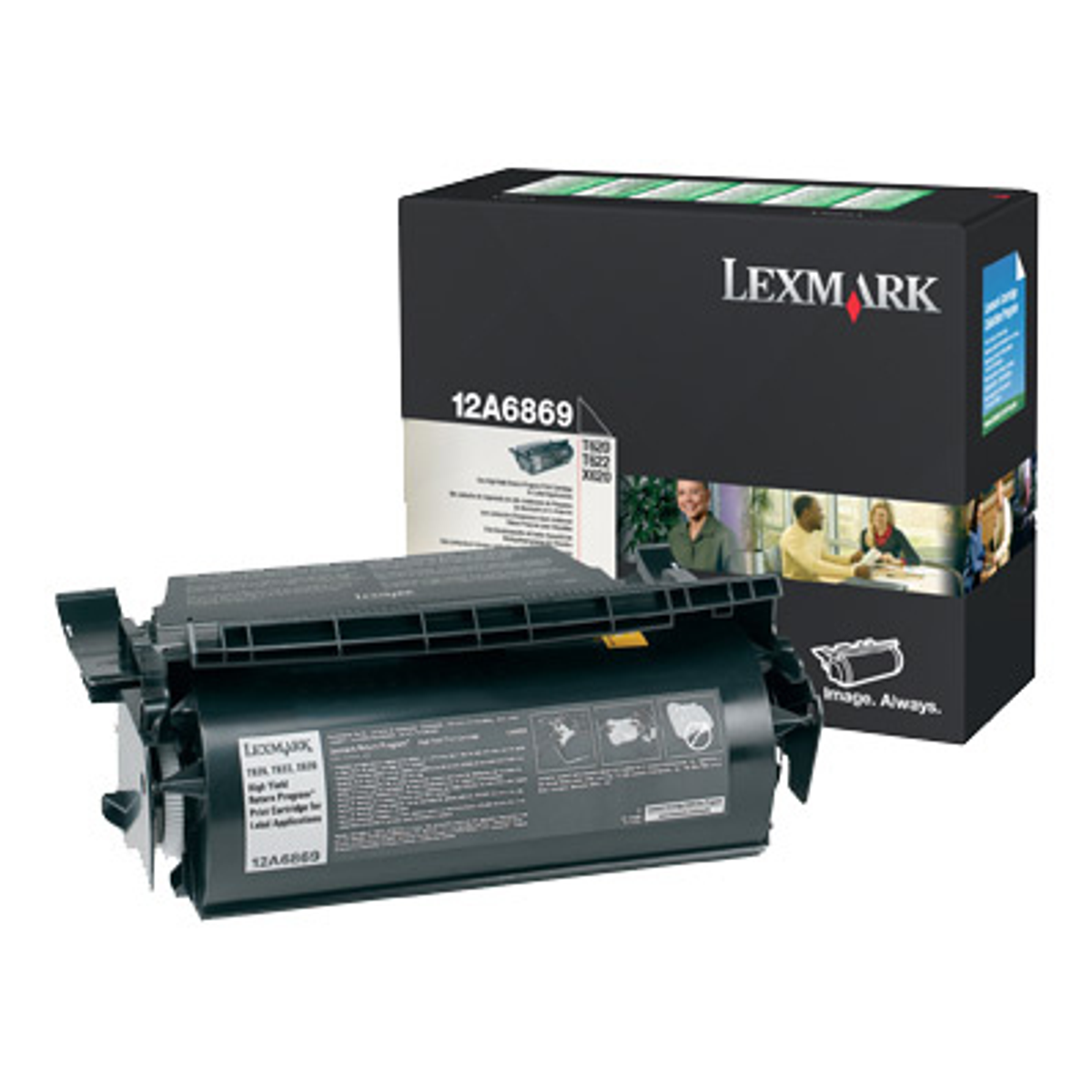 Tóner Lexmark 12A6869 Original Negro