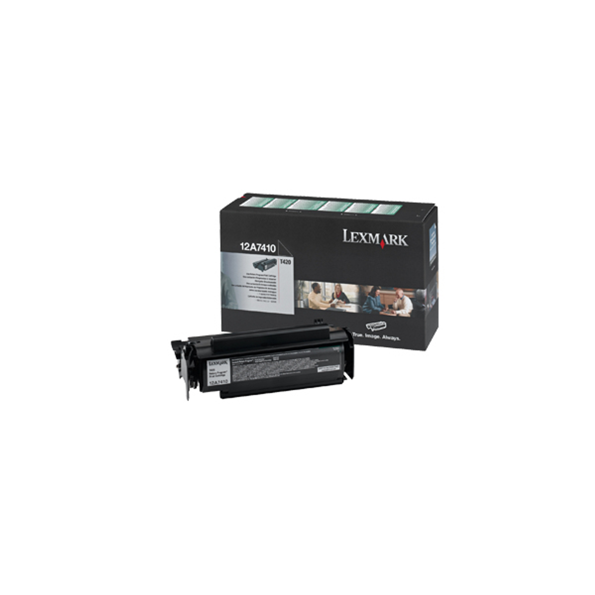 Tóner Lexmark 12A7410 Original Negro
