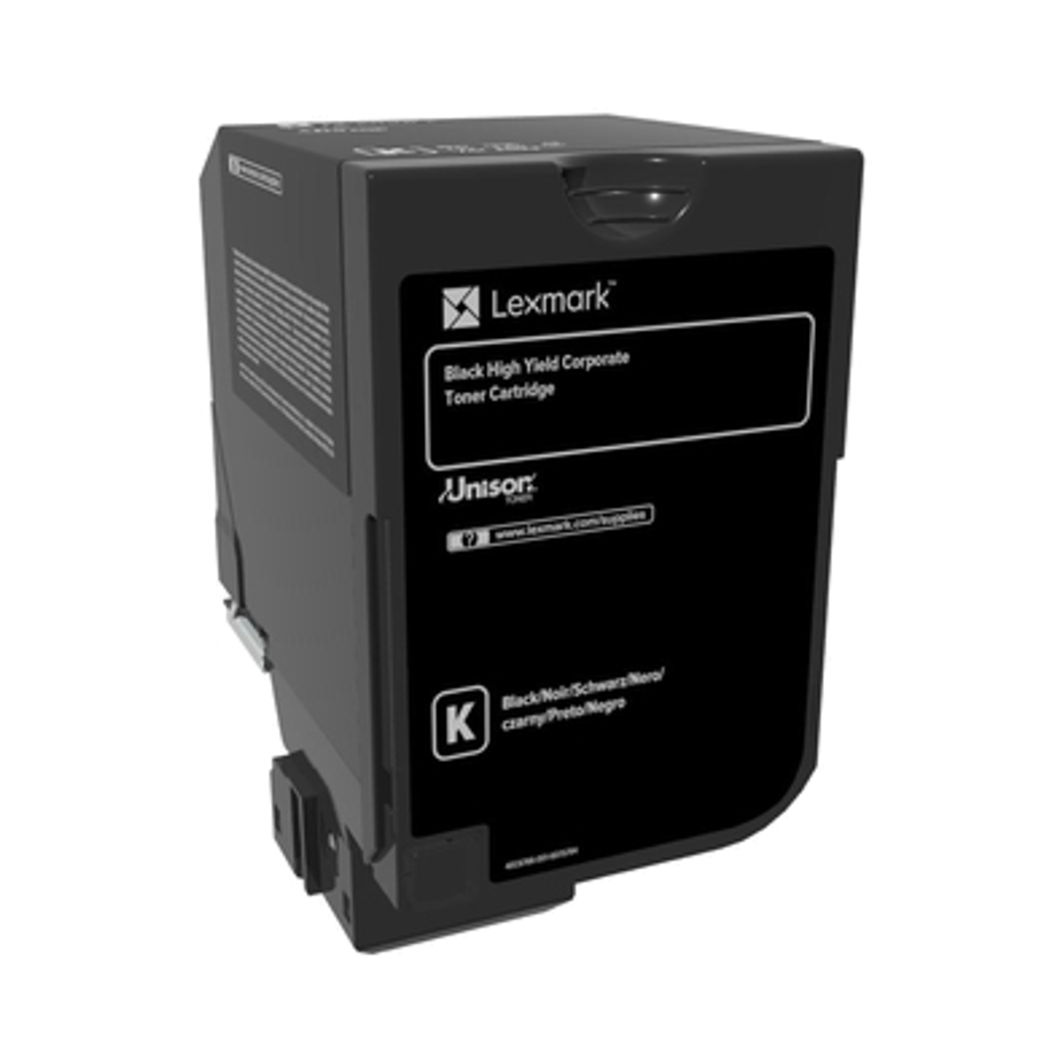 Tóner Lexmark 74C2HKE Original Negro