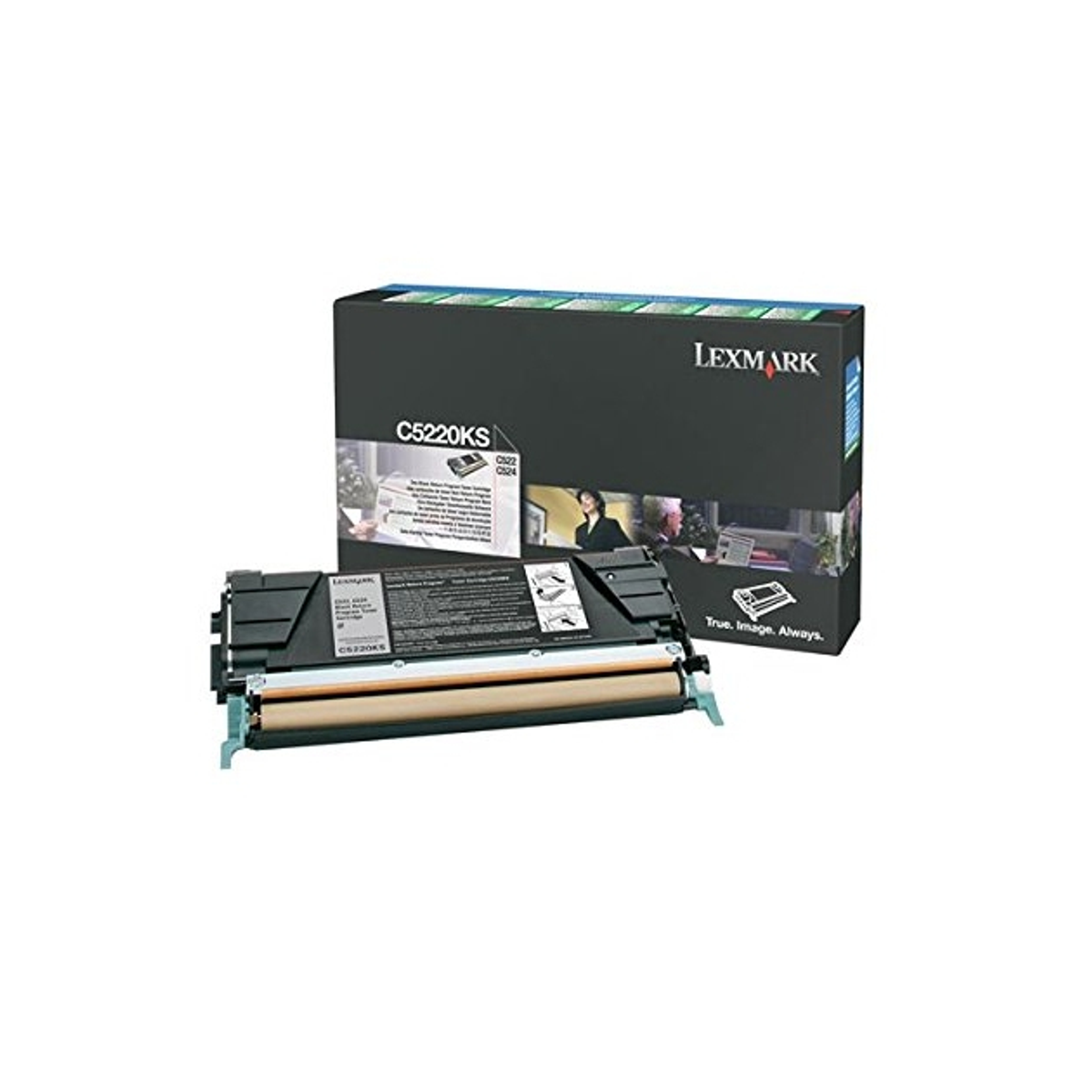 Tóner Lexmark C5220KS Original Negro