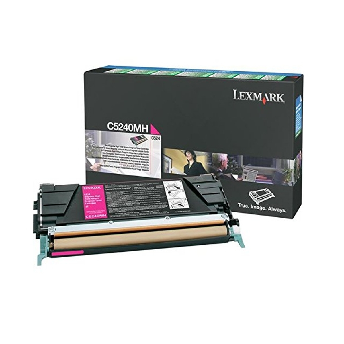 Tóner Lexmark C5240MH Original Magenta