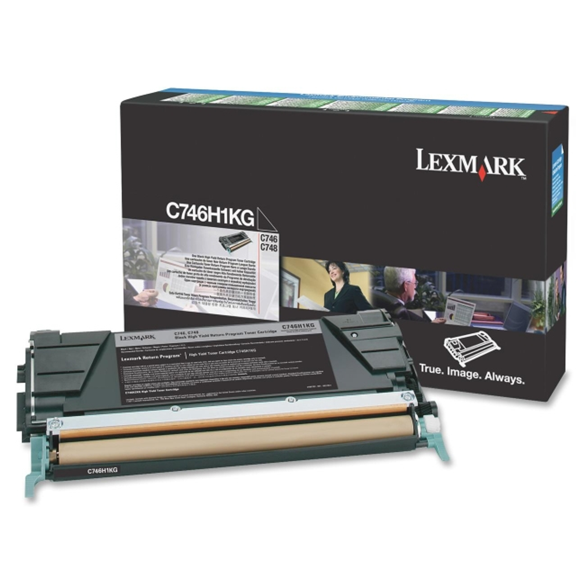 Tóner Lexmark C746H1KG Original Negro