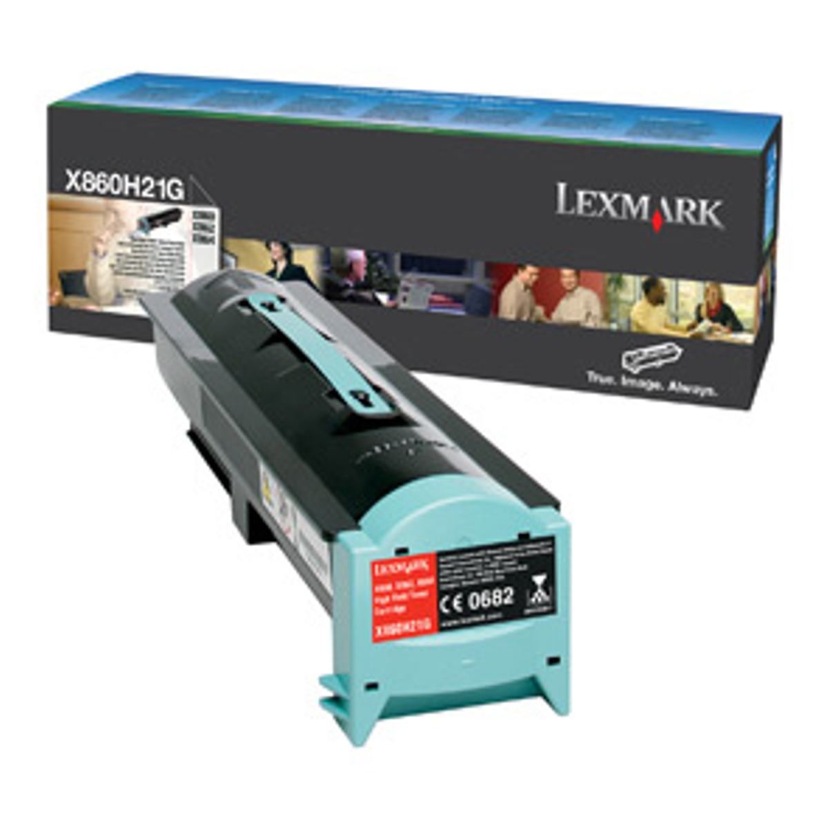 Tóner Lexmark X860H21G Original Negro
