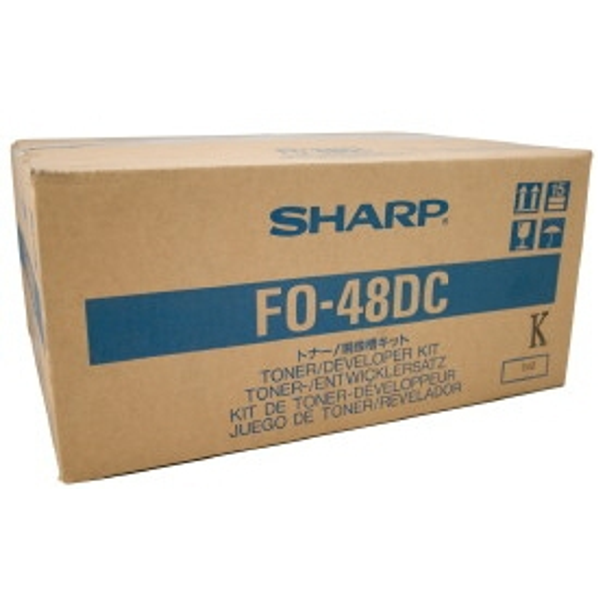 Tóner Sharp FO48DC Original Negro