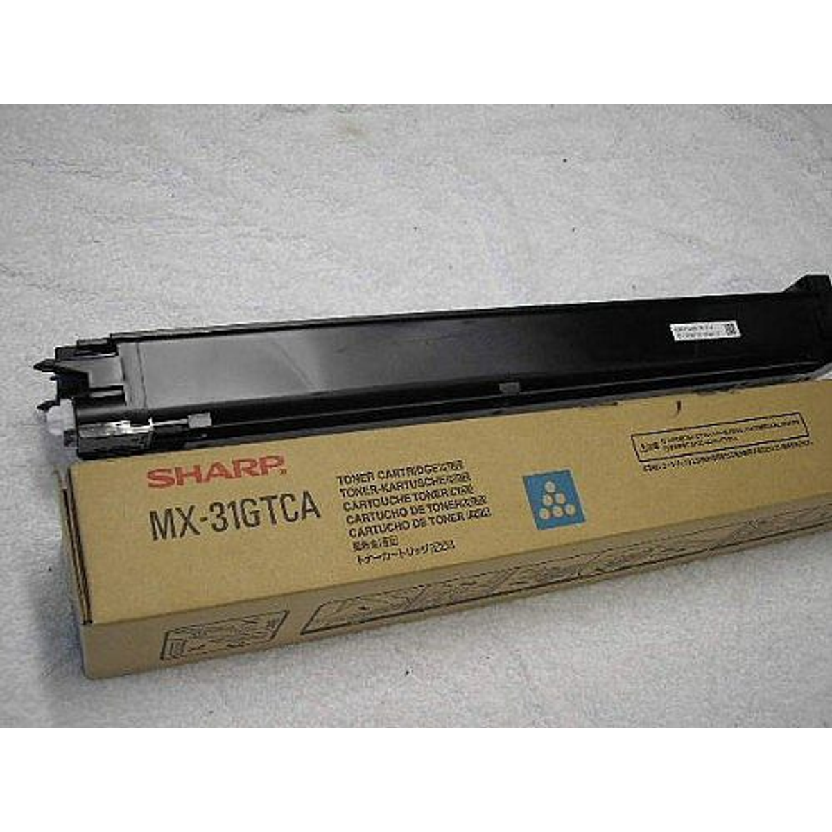Tóner Sharp MX-31GTCA Original Cian