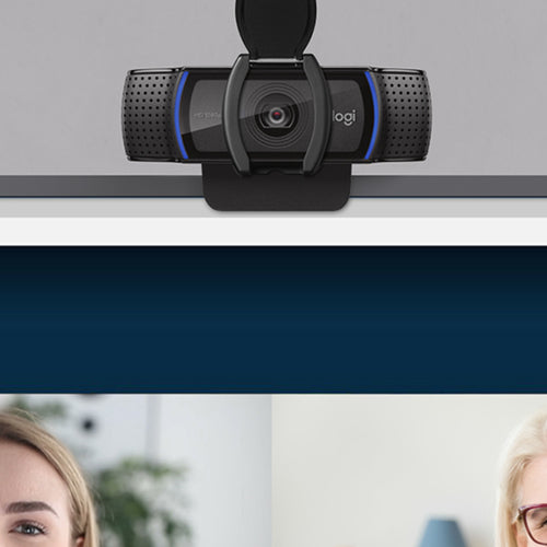 Webcam Logitech C920s Full HD USB-A con privacidad — vista 4