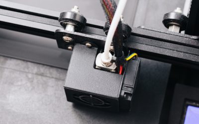 Partes de un extrusor impresora 3D