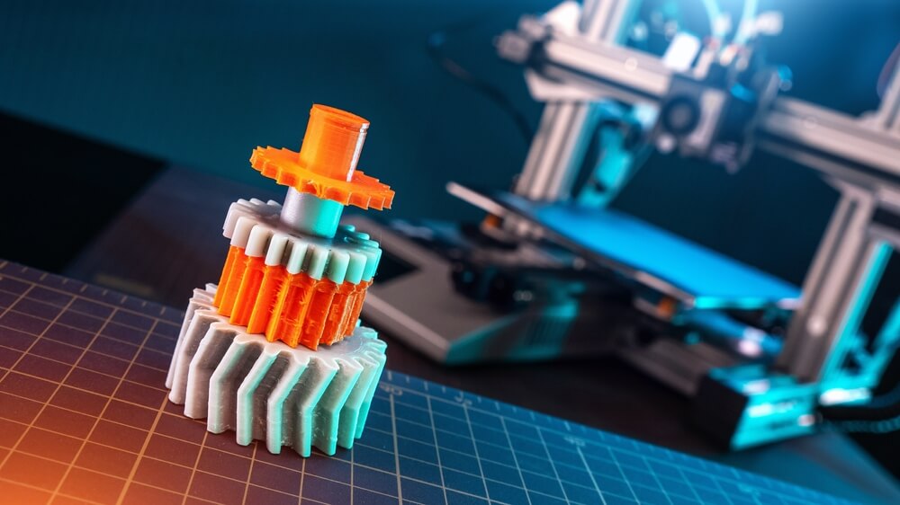 Impresora 3D con dos extrusores