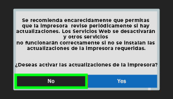 Impedir actualizaciones automáticas en HP