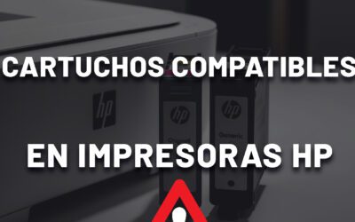 ¿Se pueden usar cartuchos compatibles en impresoras HP?