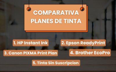 Comparativa de Suscripciones Mensuales de Tinta