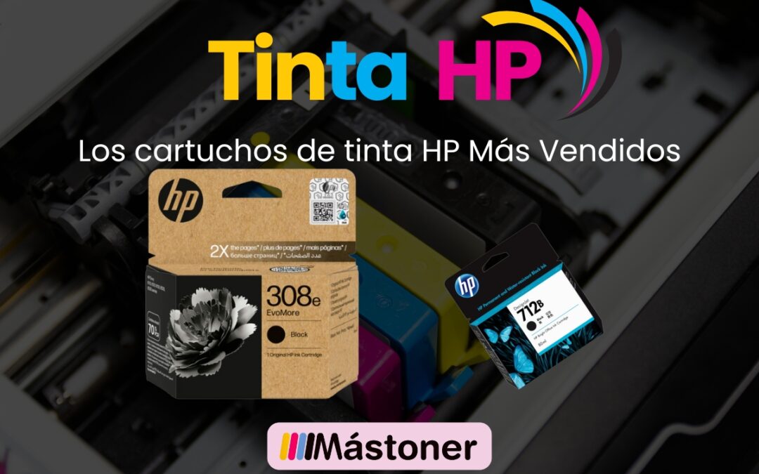 Cartuchos de tinta HP más vendidos en 2025