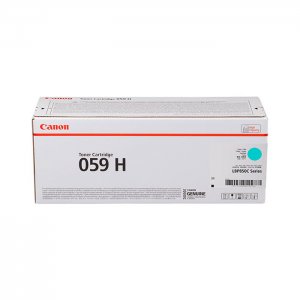 (imagen para) Cartucho Toner Canon 059H Cian 3626C001