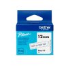 (imagen para) Cinta Brother Btag 12mm Blanco sobre T...