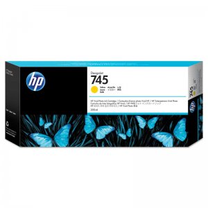 (imagen para) Tinta Amarillo HP 745 300ML F9K02A