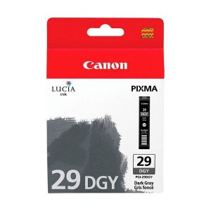 (imagen para) TINTA CANON PGI-29DGY GRIS OSCURO 4870B001