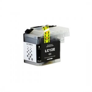 (imagen para) Tinta compatible con Brother LC12EBK Negro