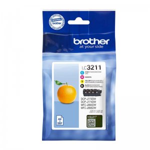 (imagen para) Pack Brother LC3211VAL 4 Colores