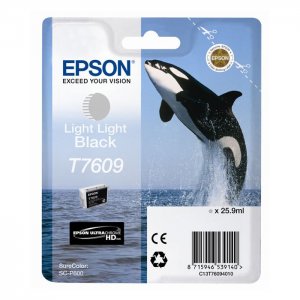 (imagen para) Tinta Epson T7609 Gris Claro C13T76094010 SC-P600