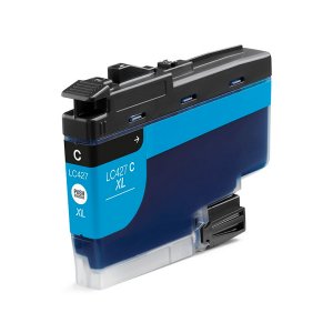 (imagen para) Tinta compatible con Brother LC427XLC cian