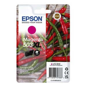 (imagen para) Tinta Epson 503XL Magenta pimientos