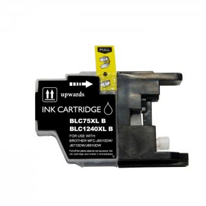 (imagen para) Tinta compatible con Brother LC1240BKBP Negro