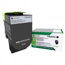 (imagen para) TONER LEXMARK 71B20K0 NEGRO