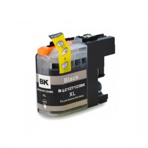 (imagen para) Tinta compatible con Brother LC127XLBK Negro