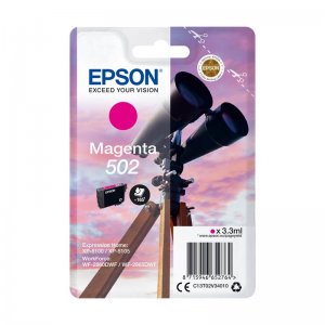 (imagen para) TINTA EPSON 502 BINOCULARES C13T02V34010