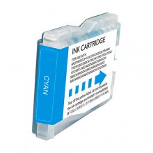 (imagen para) Tinta compatible con Brother LC1000C Cian