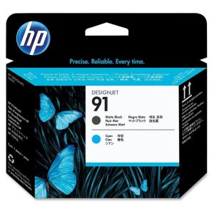 (imagen para) CABEZAL NEGRO MATE / AZUL HP 91 DESIGNJET Z6100 C9460A