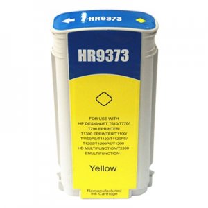 (imagen para) Tinta compatible con HP 72 C9373A amarillo