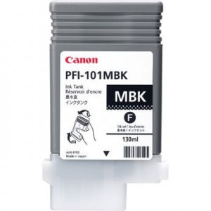 (imagen para) Cartucho de Tinta Canon PFI-101MBK Negro Mate 0882B001