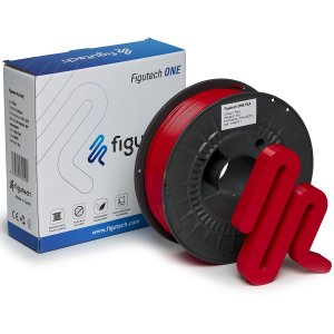 (imagen para) FIGUTECH ONE FILAMENTO PLA ROJO 1.75MM 1KG