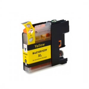 (imagen para) Tinta compatible con Brother LC125XLY Amarillo