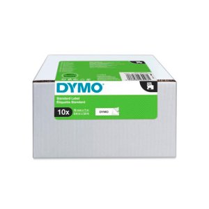 (imagen para) DYMO Cinta LM D1 Multipack 19mmx7m Negro/blanco
