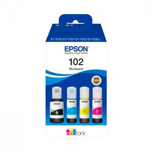 (imagen para) MULTIPACK TINTA EPSON 102 C13T03R640