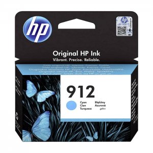 (imagen para) Cartucho de Tinta HP 912 CIAN 3YL77AE