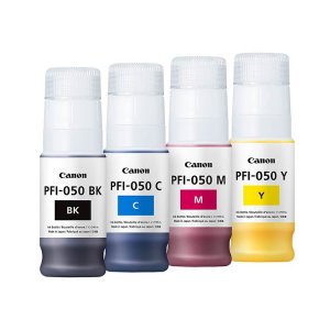 (imagen para) Pack 4 tintas PFI-050 para Canon TC-20