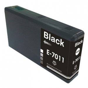 (imagen para) Tinta Compatible con Epson T7011 Negro