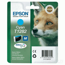 (imagen para) Tinta Cian T1282 Epson Stylus S22/SX125/SX420W/SX425W BX305F/FW