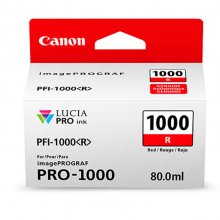 (imagen para) TINTA ROJO CANON PFI-1000R 0554C002AA PRO 1000