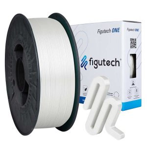 (imagen para) Figutech ONE Filamento PLA Blanco 1.75mm 1Kg