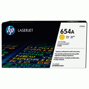 (imagen para) Toner Amarillo HP 654A CF332A