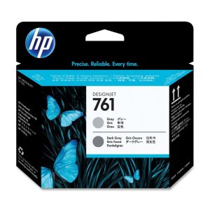 (imagen para) CABEZAL DE IMPRESION HP GRIS / GRIS OSCURO HP 761 CH647A